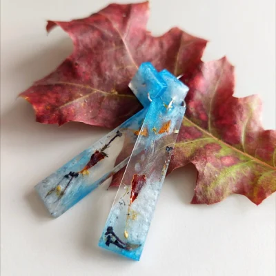 Naušnice Blue Whisper