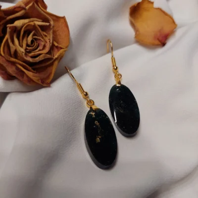 Naušnice Emerald Night