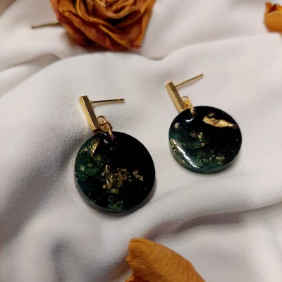 Naušnice Emerald Whisper