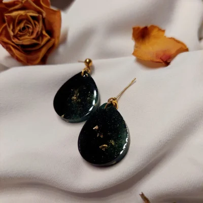 Naušnice Verde Tear