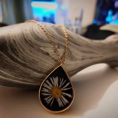 Ogrlica Daisy Noir